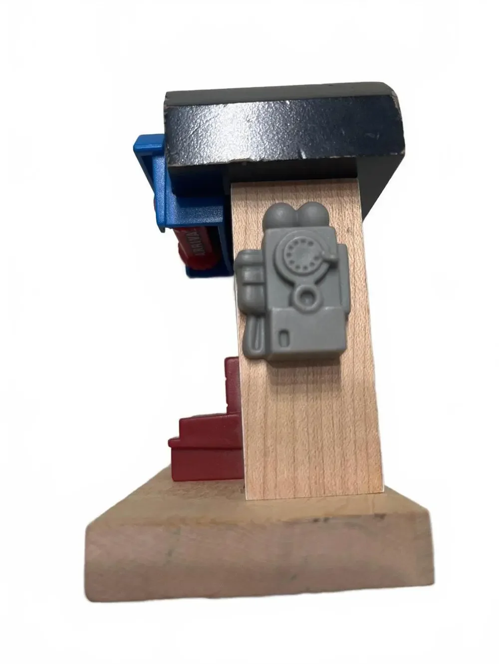 Ticket Booth Station Thomas & Friends Wooden Railway Departure Sign with Bench